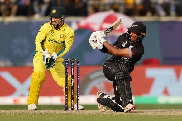 Rachin Ravindra took control of the New Zealand innings.