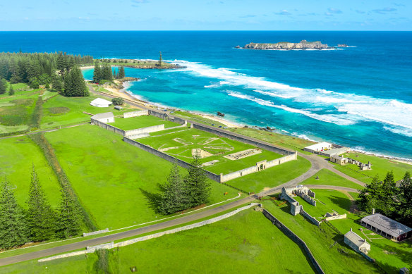 There are stunning beaches on Norfolk Island