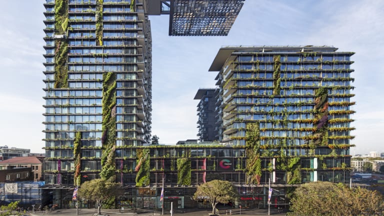 The One Central Park Towers on Sydney's Broadway.