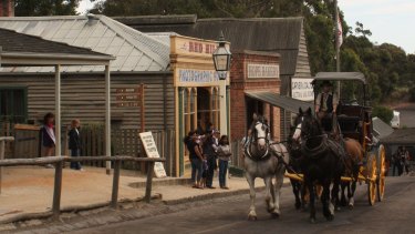 Sovereign Hill, one of Victoria's most popular tourist attractions.