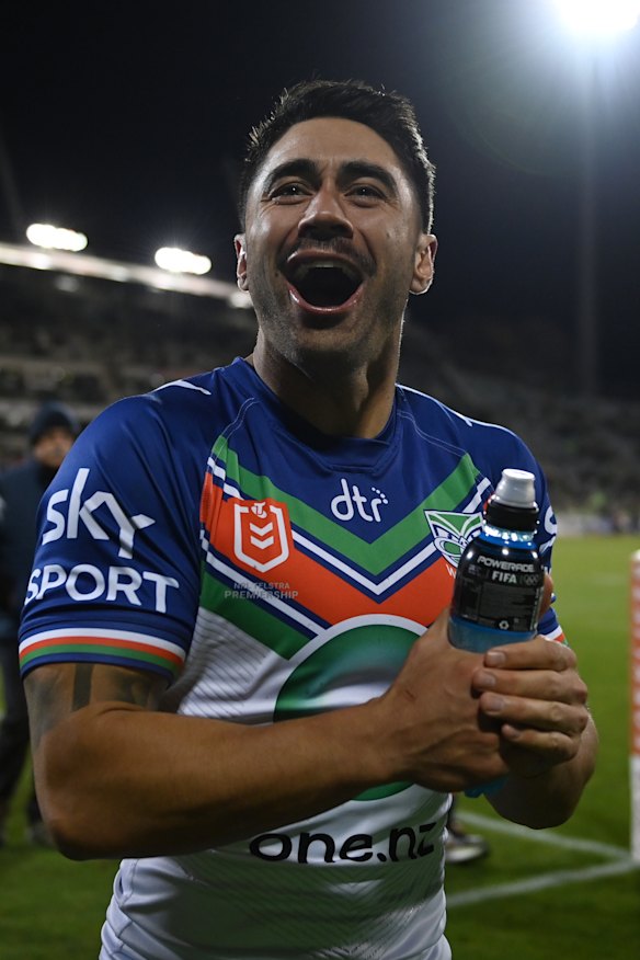 Shaun Johnson’s remarkable season came to an end on Saturday night.