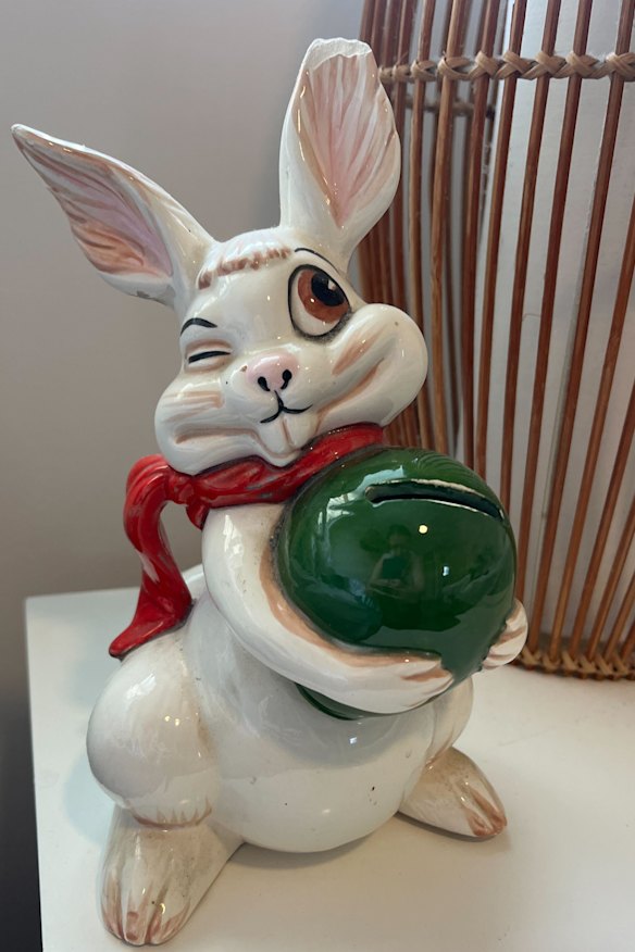 My nonna’s creepy rabbit money box remains my least favourite thing in the world.