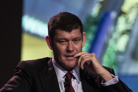 James Packer's Crown Resorts is in the crosshairs of Wynn Resorts.