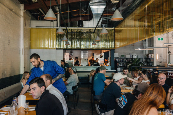 Pirate Life has room for 220 punters in what was once a mechanics’ garage.