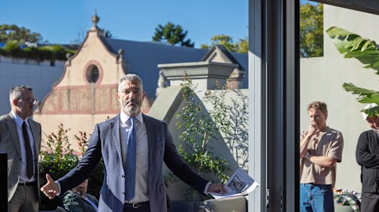 Christopher said properties could sit on the market for six months or more if they were overpriced. 