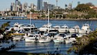 The plan to expand the marina opposite Cockatoo Island would allow double the number of vessels to moor.