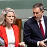 Housing Minister Clare O’Neil and Treasurer Jim Chalmers.