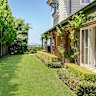 The non-waterfront home that broke the record in Longueville has a glimpse of the harbour. 
