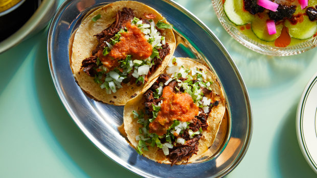 Get two tacos and a tinnie for $22 at Bar Tobala.
