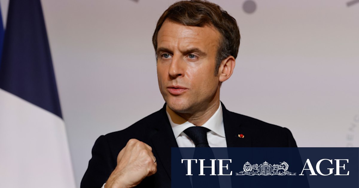 Macron, as president of EU, wants more military power for the bloc - Vimarsana News