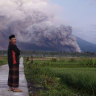 Indonesia’s Mount Semeru erupts, spewing gas clouds and lava rivers