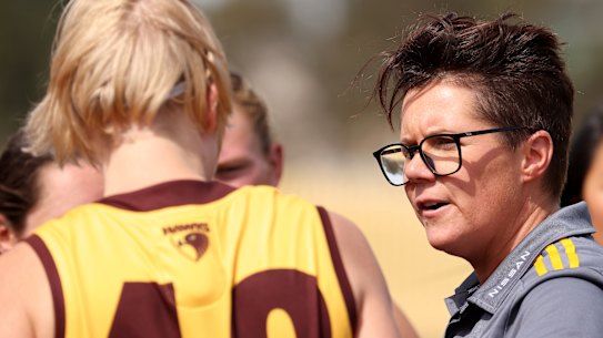 Bec Goddard will be Hawthorn’s inaugural AFLW coach.