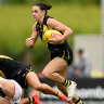 ‘No regrets’: Tigers superstar Conti on why choosing AFLW over basketball was the right call