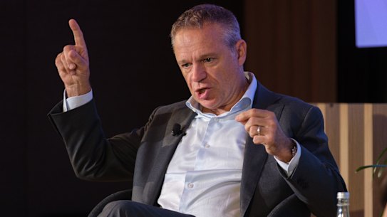 Nine Entertainment chief executive Matt Stanton. 