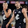 What now for Patrick Cripps and Jacob Weitering?