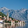 Summer in Perast, on Kotor Bay.