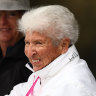 Swimming legend Dawn Fraser.