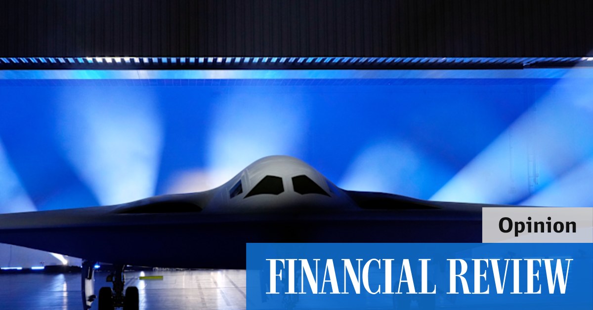 US defence spending is slumping, despite the B-21, but more people care about Elon Musk's war with Twitter, that's a problem - Vimarsana News
