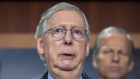 Republican Senate Leader Mitch McConnell, 81, was expected to remain in hospital for a few days.