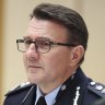 AFP Commissioner Reece Kershaw said he was troubled by the rise of threats against politicians.