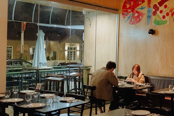 A quiet evening at Aperitivo in Leichhardt. 