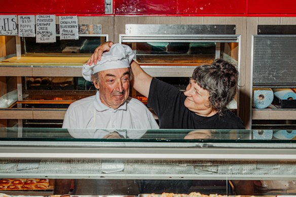 Owners Lesley and Georgina Vrull, The Wellington Cake Shop in Bondi.