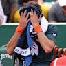 Disappointed Demon: Alex de Minaur is out of the French Open in the second round.