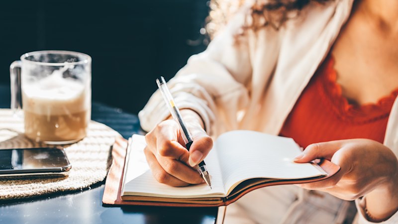 Articles highlight personal benefit of journaling when life feels heavy