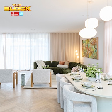 Embargo 06/09/26 Room Reveal: Rick and Tayla’s Living, Dining and Alfresco