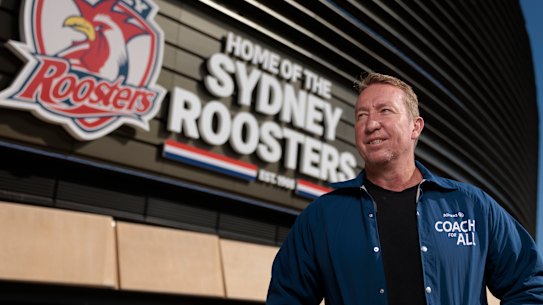 Coach for All: Roosters boss Trent Robinson.
