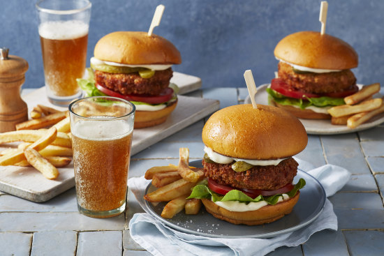 RecipeTin Eats: Prawn burgers.