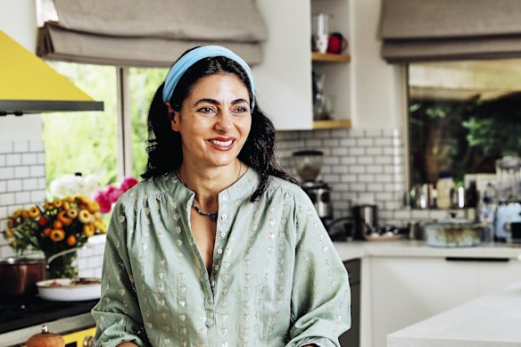 Silvia Colloca in her sunny Sydney kitchen.
