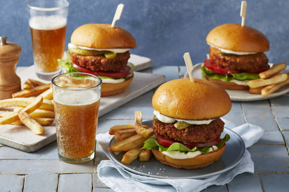 RecipeTin Eats: Prawn burgers.