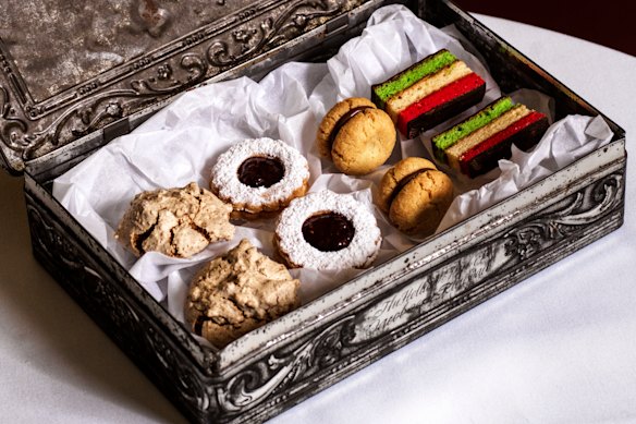 Mixed Italian biscotti.