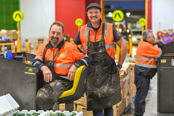 Father and son Nick and Paul Patsuris, part of a fourth-generation family business.