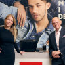 Olivia Wirth, executive chairwoman of Myer, with Solomon Lew who offloaded his apparel brands business and will take a board seat at the department store chain.