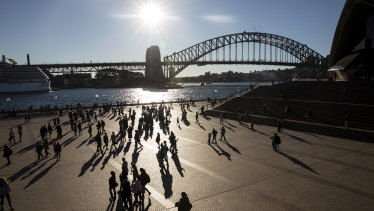 Great Day For Shorts In Sydney Before Winter Roars Back Over Weekend
