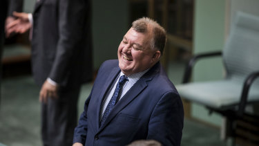 Liberal MP Craig Kelly in Parliament this week. 