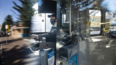 Sydney Bus Drivers Resort To Home Made Masks Amid Covid 19 Crisis