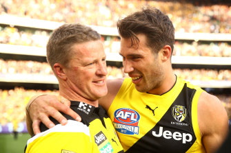 Tigers coach Damien Hardwick says he has put the prospect of Alex Rance returning to Richmond out of his mind.
