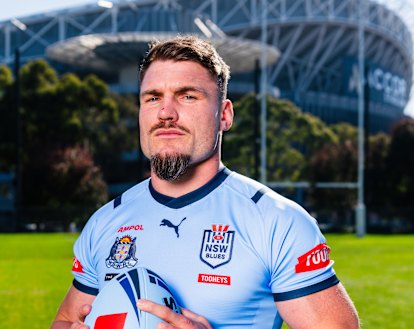 Angus Crichton is back in Blue.