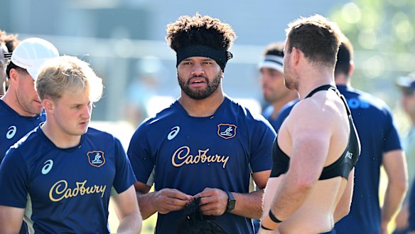 Rob Valetini is ready for action in the second Test.