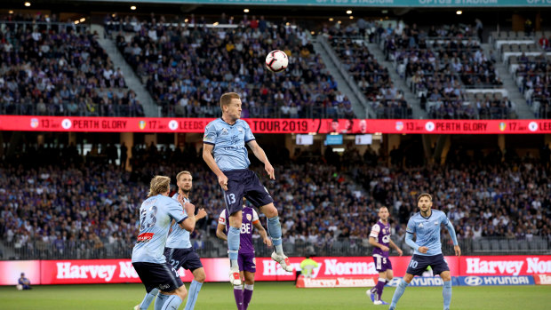 Cream rises: Brandon O'Neill has been named Sydney FC's A-League player of the year.