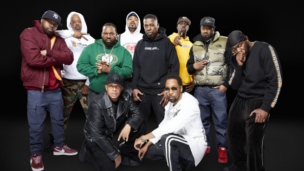 Wu-Tang Clan perform at the Sydney Opera House this week.