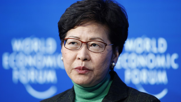 Hong Kong Chief Executive Carrie Lam said a full closure of the border with China would be inappropriate and discriminatory.