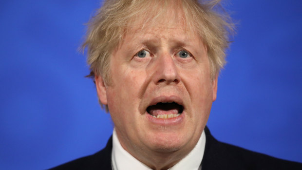 British Prime Minister Boris Johnson says the tumour of online extremism bus be excised. 