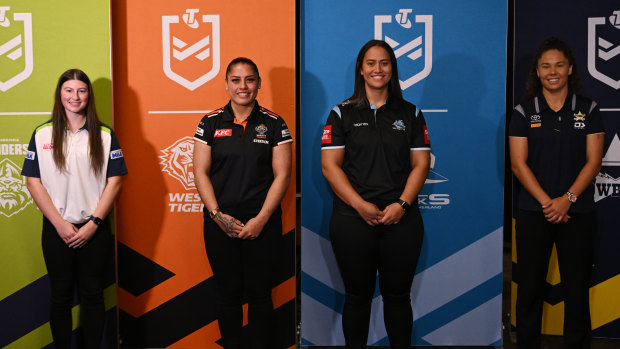The Raiders, Wests Tigers, Sharks and Cowboys will all field maiden NRLW teams in 2023.