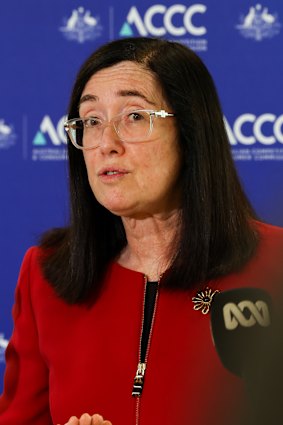 ACCC chair Gina Cass-Gottlieb.