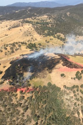 Fires are still burning in East Gippsland.