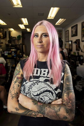 Jess Buxton says an increase in the number of Australians who are getting tattoos is likely because of changing social norms.